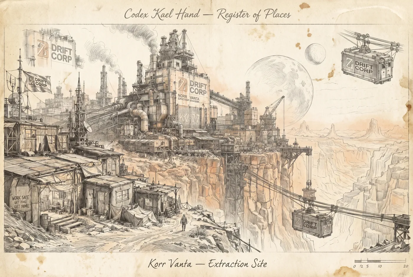 Korr Vanta — the K-77 extraction site