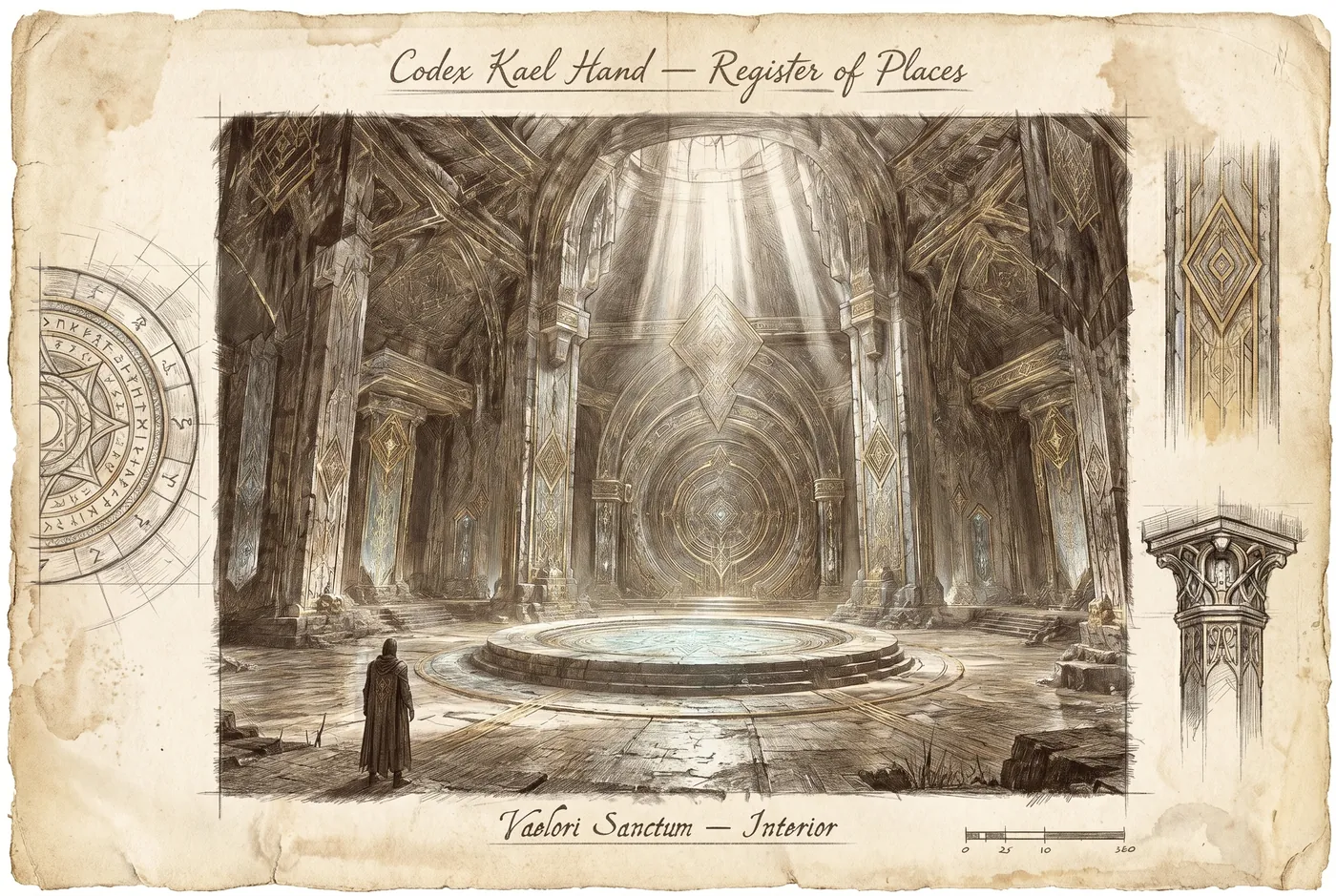 Vaelori Sanctum — interior